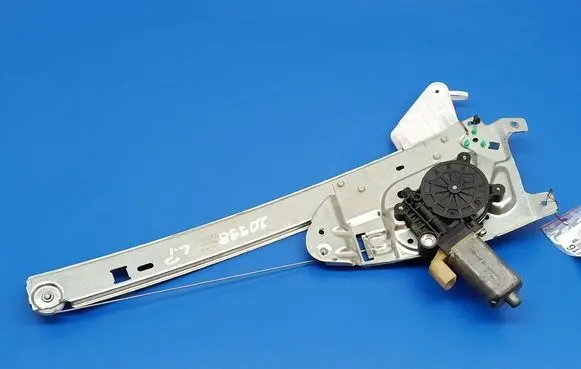 Front door window regulator with motor