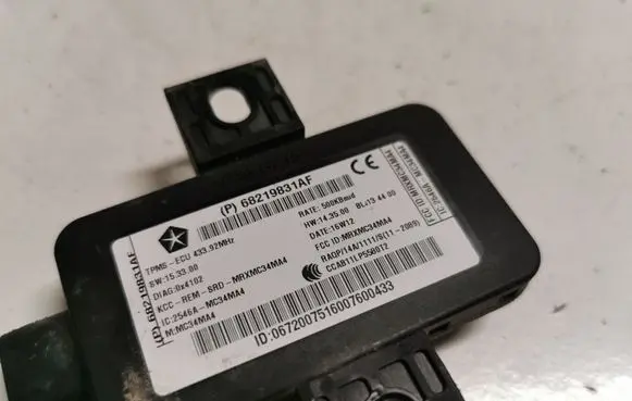 Dodge Challenger Tire pressure control unit 68219831AF