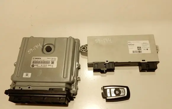 Engine ECU kit and lock set