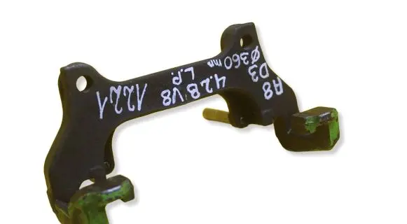 Audi A8 S8 D3 4E Front Brake Caliper Pad/Carrier 671 1332