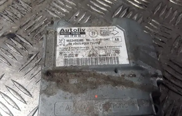Peugeot 307 Airbag control unit/module 603724900