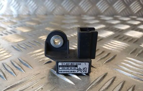 Airbag deployment crash/impact sensor