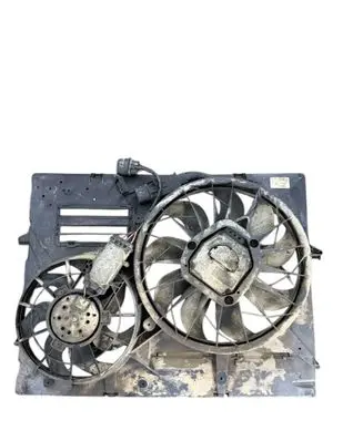 Volkswagen Touareg I Electric radiator cooling fan 0130706896 7L0121203J R8637001