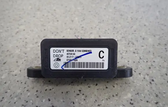 Mitsubishi ASX ESP acceleration yaw rate sensor CZUJNIKESP4670A149