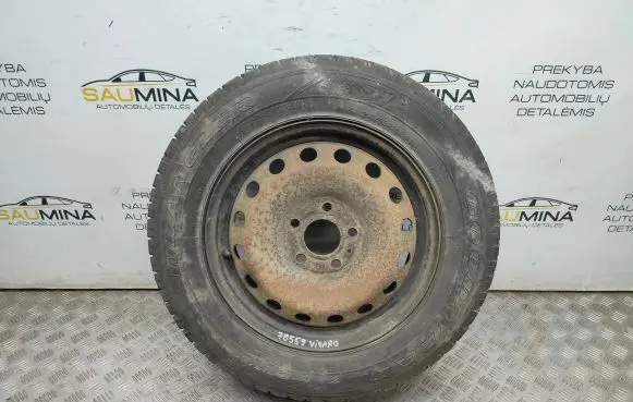 Opel Vivaro R16 spare wheel 