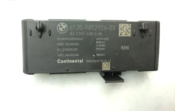 Tailgate/trunk control unit/module