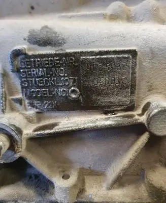 BMW X3 E83 Automatic gearbox 7570230 7573661 1071052