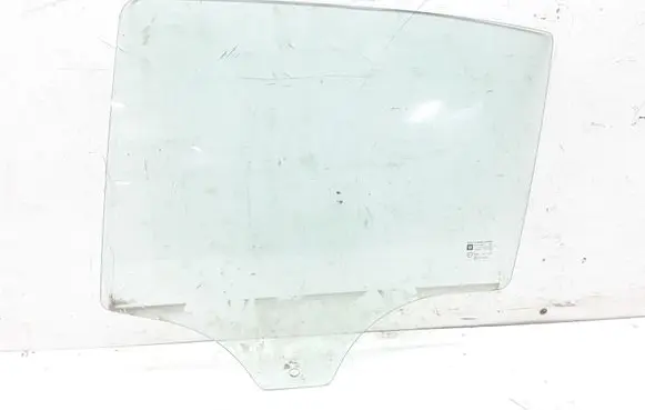 Opel Corsa D Rear door window glass 