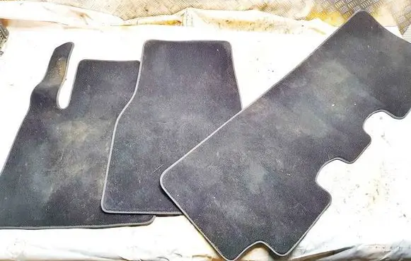 Tesla Model Y Front floor carpet liner 