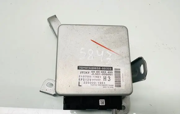 Toyota Yaris Power steering control unit/module 896500D333 2107001461 6900003495
