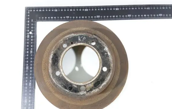 Front brake disc