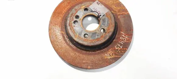 Mercedes-Benz ML W163 Rear brake disc neventiliuojamas