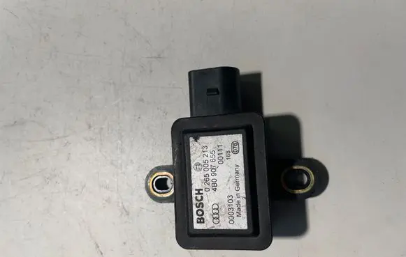 Audi A6 S6 C5 4B ESP acceleration yaw rate sensor 0265005213 4B0907655