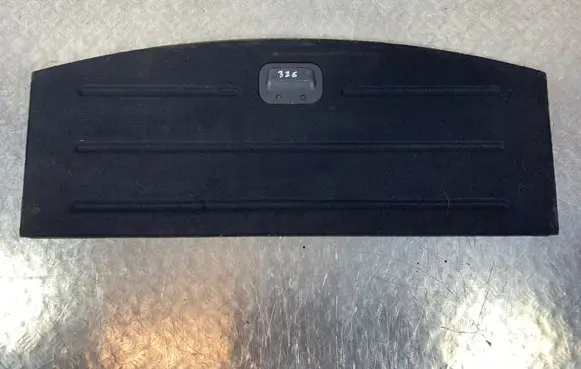 SsangYong Korando Trunk/boot floor carpet liner 7686037010