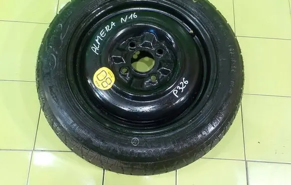 Nissan Almera N16 R15 spare wheel
