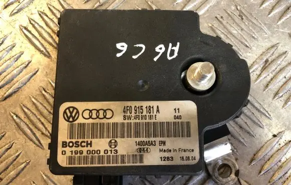 Audi A6 S6 C6 4F Power management control unit 4F0915181A 4F0910181E 0199000013