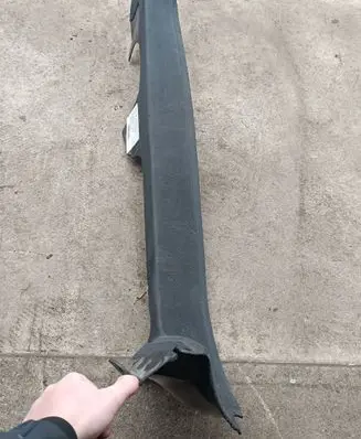 Mercedes-Benz E W211 Rear seat side bottom trim A21169001269B55
