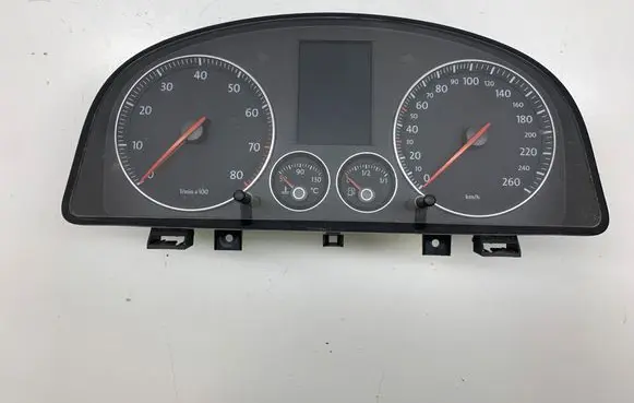Volkswagen Touran I Speedometer (instrument cluster) 1T0920872E 110080218