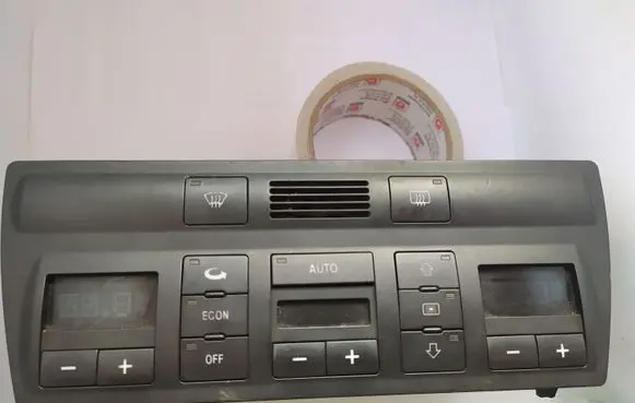 Audi A6 S6 C5 4B Air conditioning/heating control unit 4B0820043F 5HB00760400