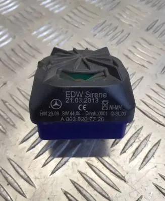 Mercedes-Benz C W204 Alarm system siren A0038207726 21032013