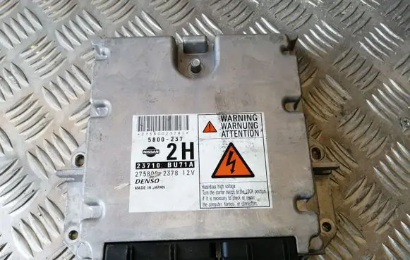 Nissan Almera N16 Engine control unit/module 23710BU71A 2758002378