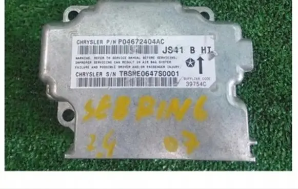 Chrysler Sebring (JS) Airbag control unit/module JS41BHI