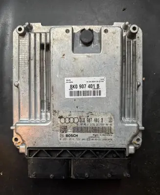 Audi A5 8T 8F Engine control unit/module 8K0907401B 0281014722