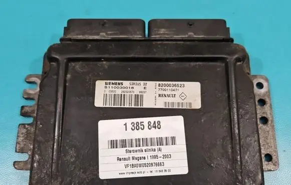 Renault Megane I Engine control unit/module ECU 8200036523 IMPRK1385848