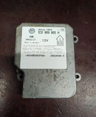 Skoda Superb B5 (3U) Airbag control unit/module 1C0909605H 26020409H 5WK43127