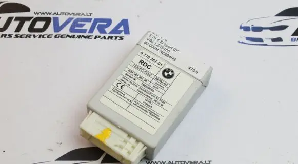 BMW 5 E60 E61 ESP acceleration yaw rate sensor 6 778 387