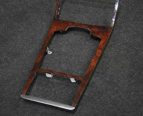 Gear shifter surround trim plastic