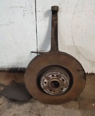 Mercedes-Benz GL X164 Front wheel hub spindle knuckle