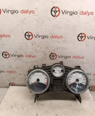 Peugeot 207 Speedometer (instrument cluster) 9662904980 A2C53190342