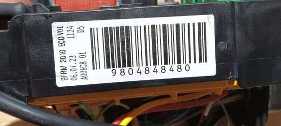 Peugeot 2008 II Fuse box set 9824510680 9804848480 9824510780