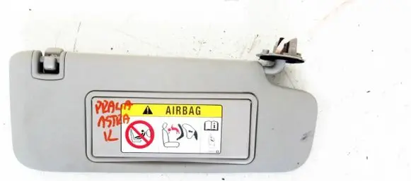 Opel Astra K Sun visor 13589920