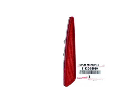 Toyota Auris E180 Rear tail light reflector 