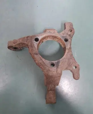 Opel Astra H Front wheel hub spindle knuckle 1617429