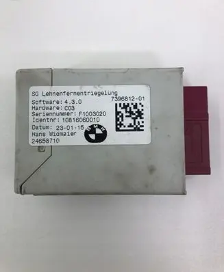BMW X1 F48 F49 Seat control module 
