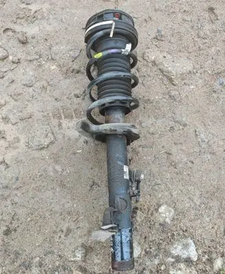 Land Rover Evoque I Rear shock absorber with coil spring BJ3218K004AE 321151635