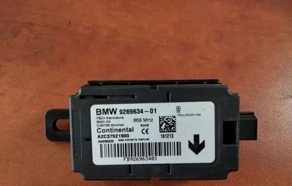 BMW 3 F30 F35 F31 Alarm control unit/module 9269634