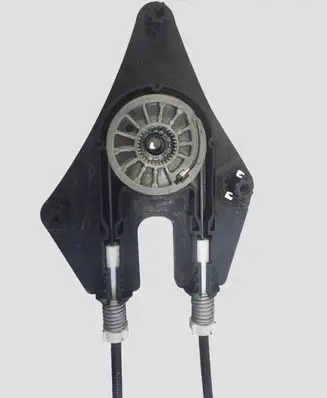 Ford Fiesta Rear window lifting mechanism without motor