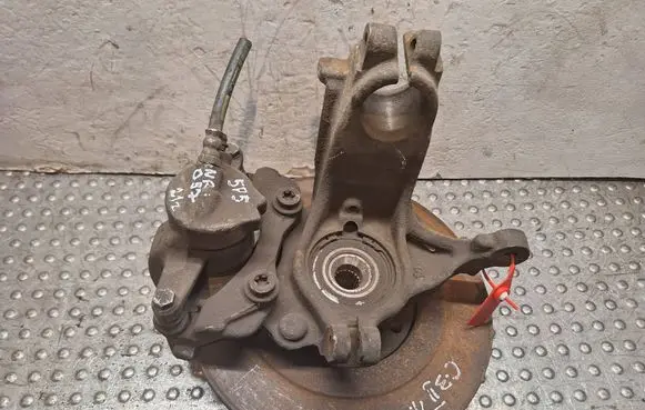 Peugeot 1007 Front wheel hub spindle knuckle S17986057 5P5