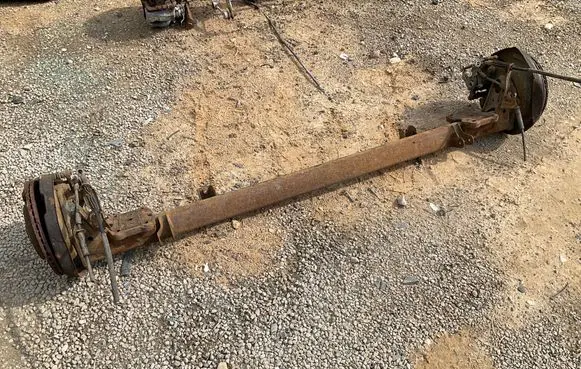 Rear axle beam
