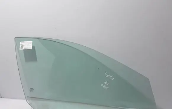 Volvo S80 Front door window glass four-door 30779525