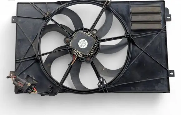 Electric radiator cooling fan