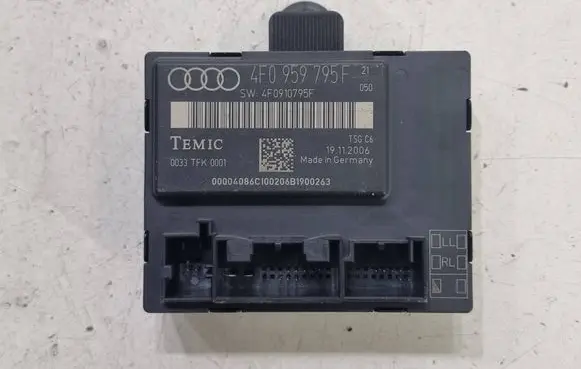 Audi A6 S6 C6 4F Door control unit/module 4F0959795F 4F0910795F 0033TFK0001