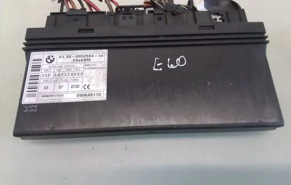 BMW 5 E60 E61 Comfort/convenience module 61356952664
