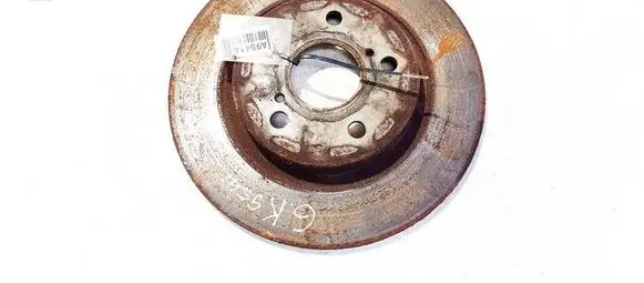 Toyota Avensis T270 Rear brake disc NEVENTILIUOJAMAS