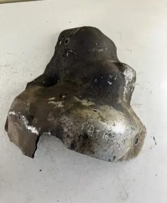 Nissan Patrol Y61 Exhaust heat shield