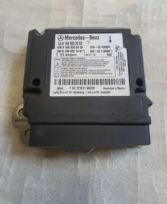 Mercedes-Benz GL X166 Airbag control unit/module A1669002003 A1668200426 A1669027401